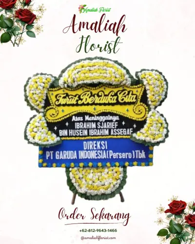 Papan Bunga Duka di Jatibogor